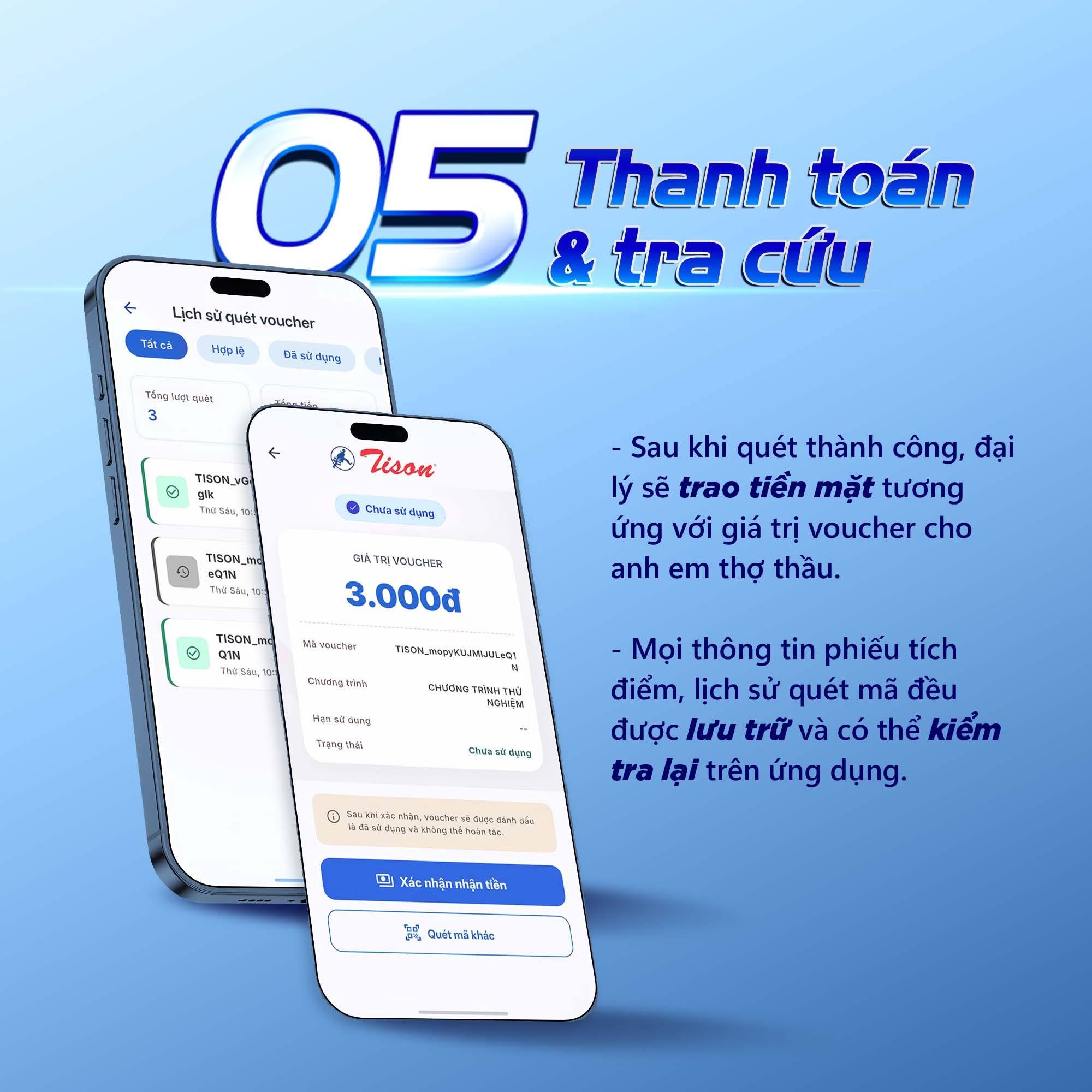 Tiền về liền tay